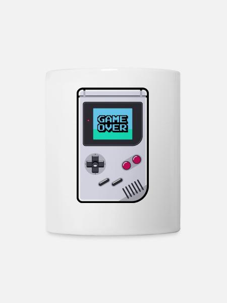Game Boy Game Over - Tasse - Weiß