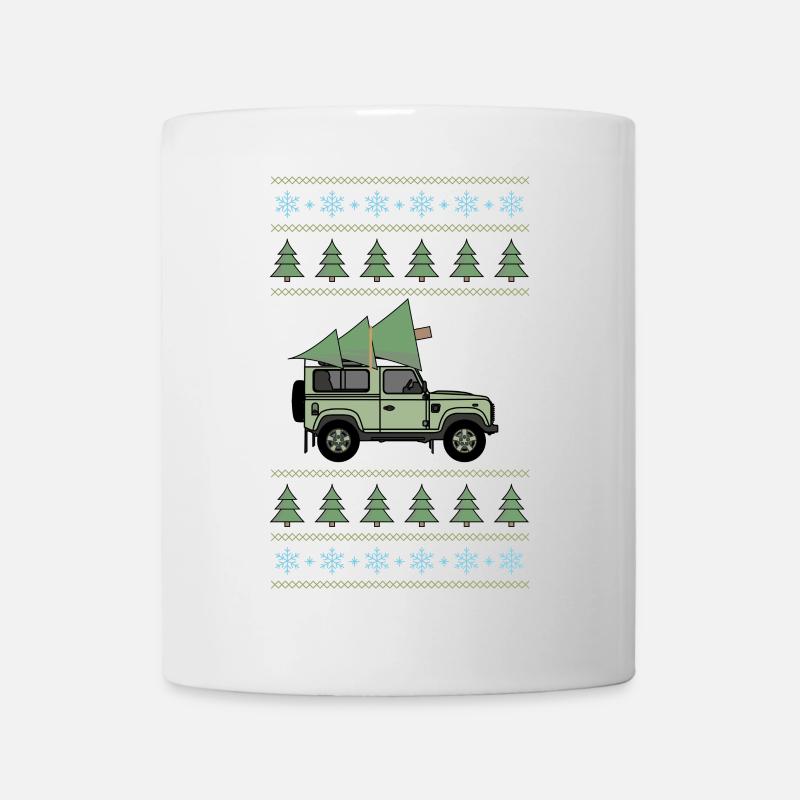 Defender 90 - Sapin de Noël - Mug blanc - blanc