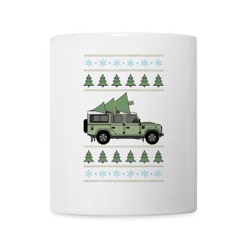 Defender 110 - Arbre - Mug blanc - blanc - Devant