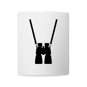 Fernglas - Tasse - Weiß - Vorne