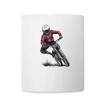 Mountainbike - Mug - white - Front