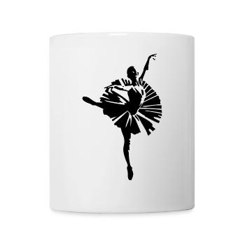 Ballett - Tasse - Weiß - Vorne