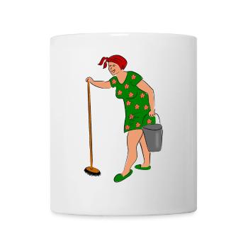 woman - Mug - white - Front