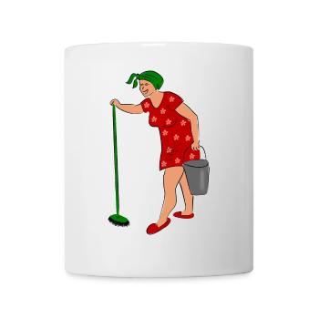 femme - Mug blanc - blanc - Devant