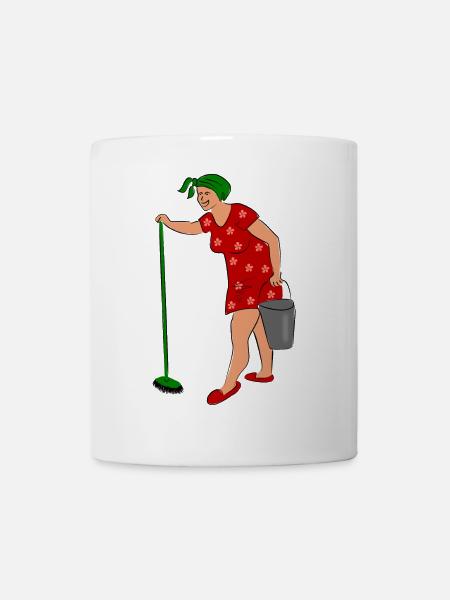 femme - Mug blanc - blanc