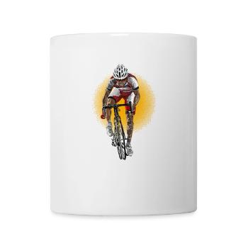 racer - Mug - white - Front