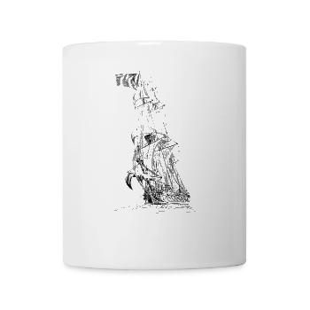 sailing ship - Mug - white - Front