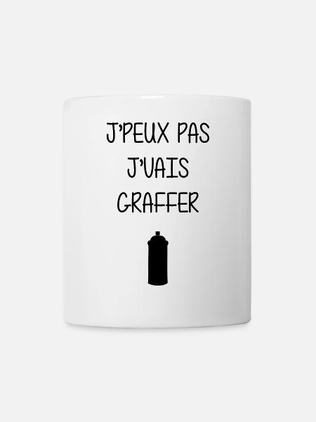 Graffiti / Tag / Writer / Street Art - Mug blanc - blanc