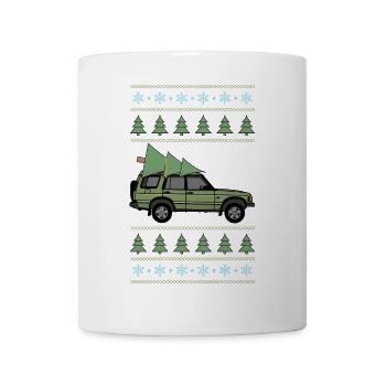 Discovery 2 Green Christmas - Mug - white - Front
