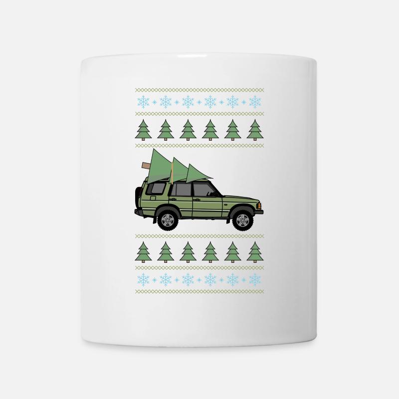 Découverte 2 Noël vert - Mug blanc - blanc