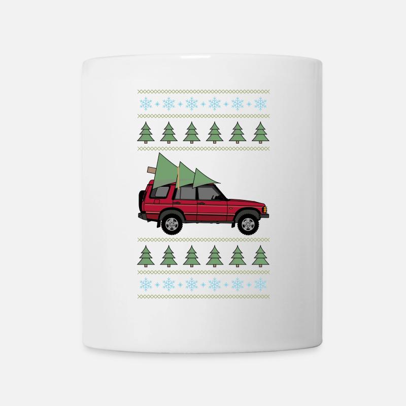 Discovery 2 Red Christmas - Tasse - Weiß