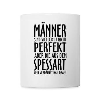 Männer aus dem Spessart - Tasse - Weiß - Vorne