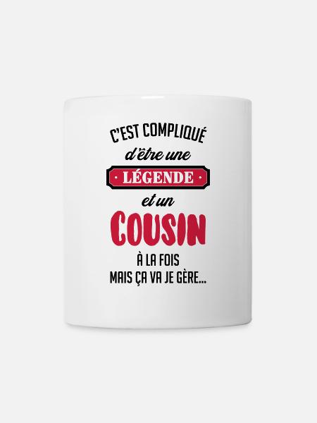 Oncle / Tante / Cousin / Cousine - Mug blanc - blanc