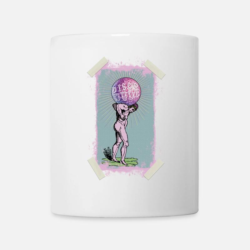 Disco Dude - Mug blanc - blanc