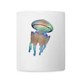 Quallen - Tasse - Weiß - Vorne