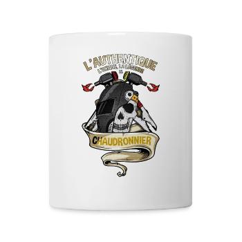 chaudronnier - Mug blanc - blanc - Devant