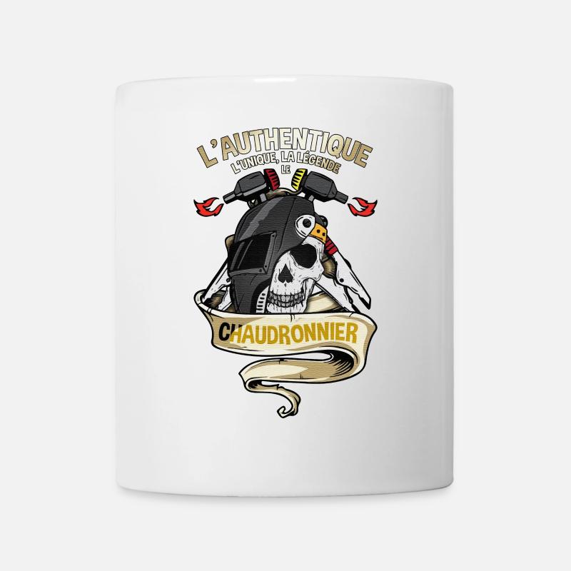 chaudronnier - Mug blanc - blanc