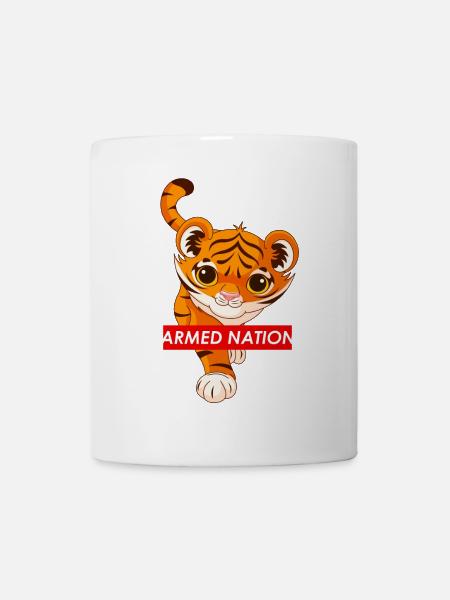 baby tiger red logo - 2021 - Mug - white