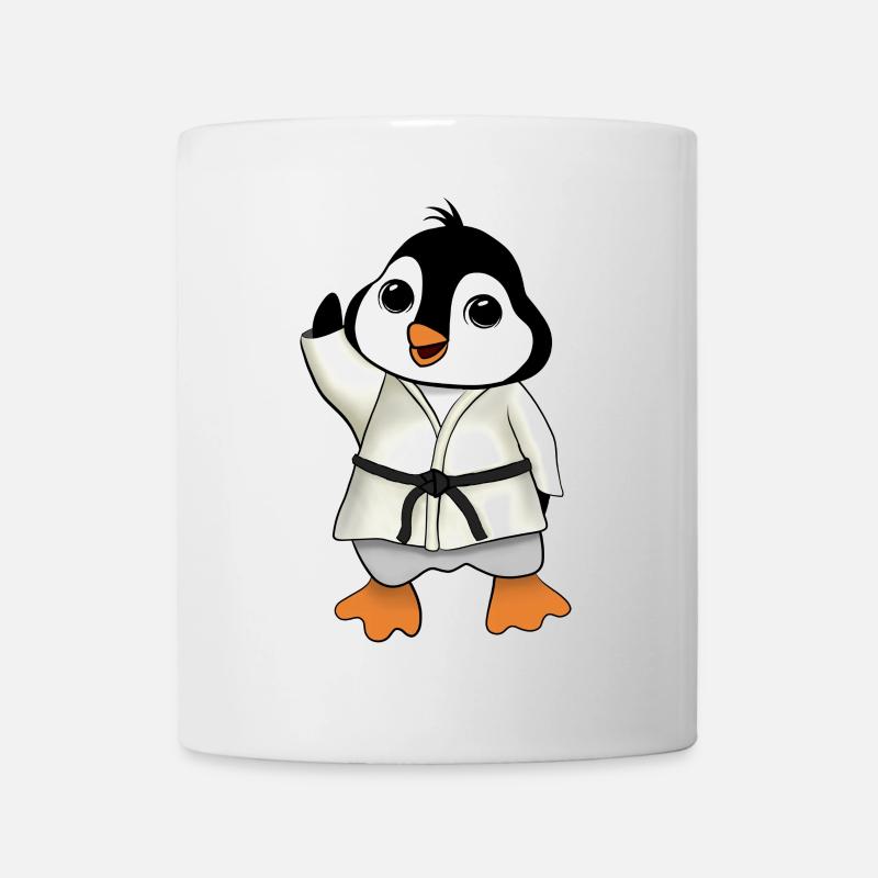 Manchot MA - Mug blanc - blanc
