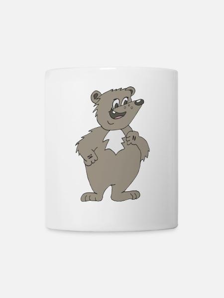 bär comcistyle - Tasse - Weiß