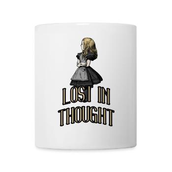 Lost in Thought Wonderland Vibes - Mug - white - Front