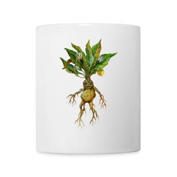 Grim Root Creature Fantasy Design - Mug - white - Front
