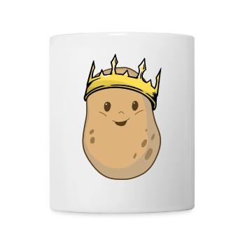 Pomme de terre King TuberCule Légumes Pommes de terre délicieuses - Mug blanc - blanc - Devant