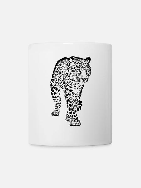 Animal léopard - Mug blanc - blanc