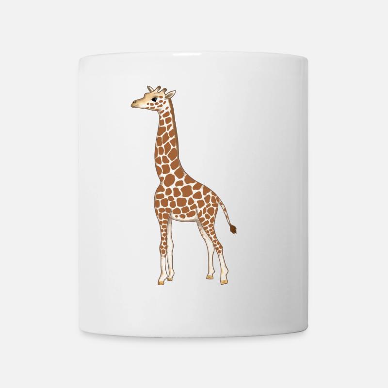 Giraffe Kinder - Tasse - Weiß