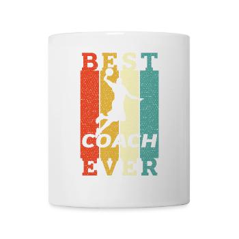 Bester Basketball-Trainer aller Zeiten - Tasse - Weiß - Vorne