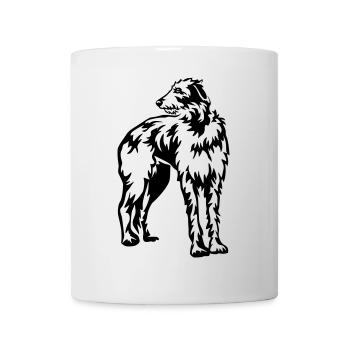 Scottish Deerhound - Mug - white - Front