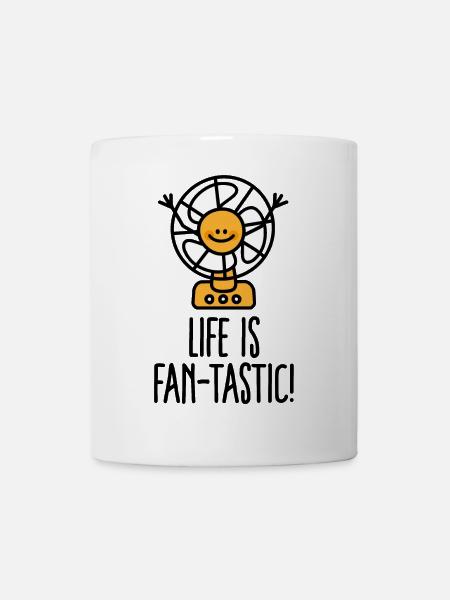 Sommer Sommerferien Das Leben ist fantastisch, fan - Tasse - Weiß