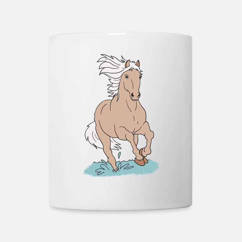 Pferd Pferde - Tasse - Weiß