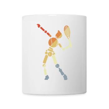 Tennis Junge - Tasse - Weiß - Vorne