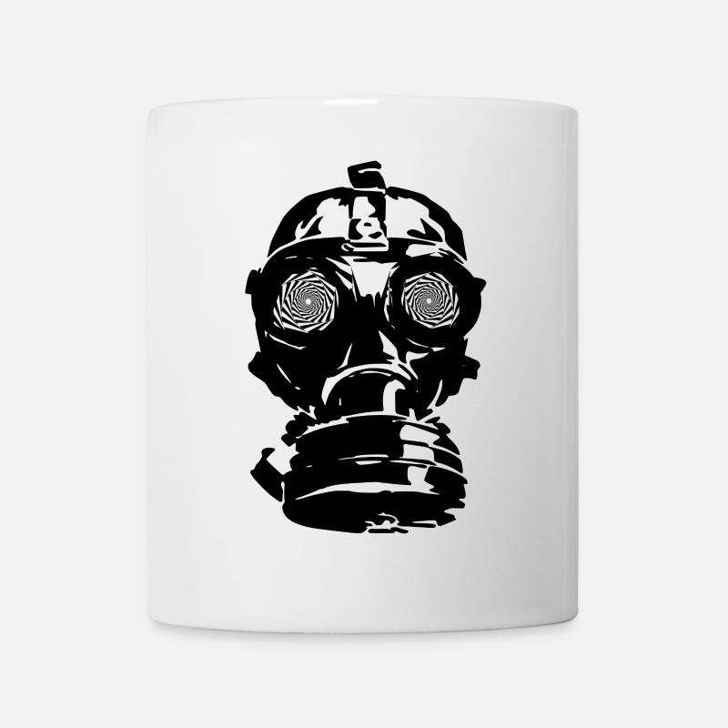Gas mask - Mug - white
