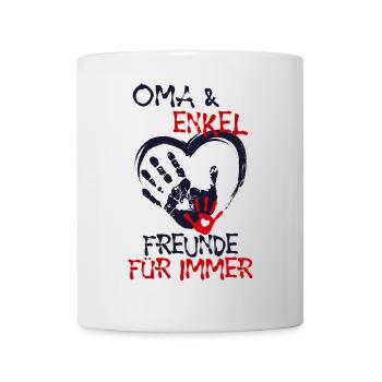 Enkel Oma Großmutter Statement Lieblingsoma - Tasse - Weiß - Vorne