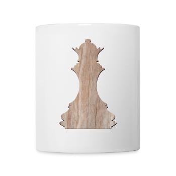 Chess Pieces - Playing Chess - Checkers Chess Game - Mug - white - Front
