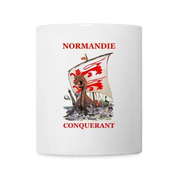 DIE NORMANDIE EROBERT Louis RUNEMBERG © Adagp - Tasse - Weiß - Vorne