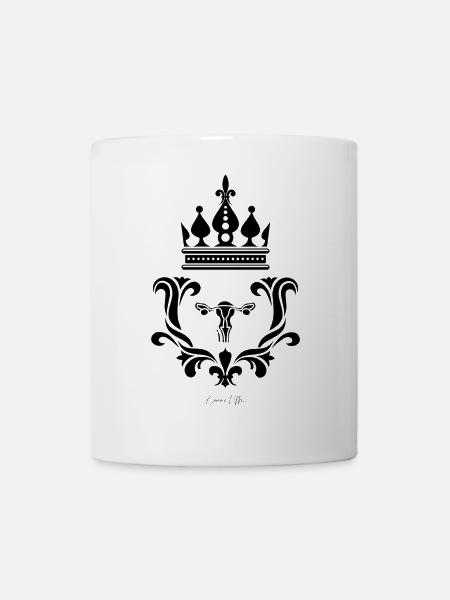 meine Gebärmutter - Tasse - Weiß