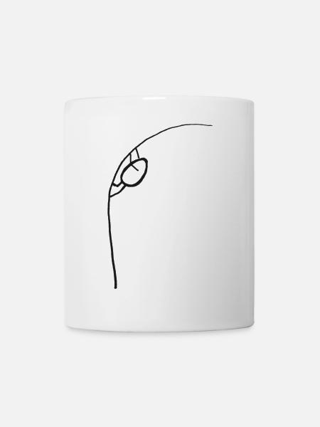 Mutig und beherzt eine Sache angehen - Tasse - Weiß