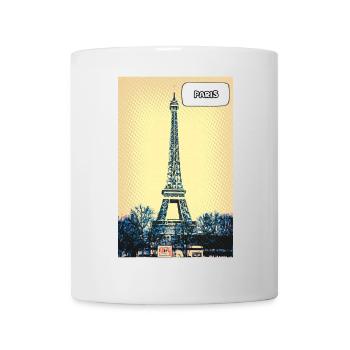 Eiffel Pop Art Paris - Tasse - Weiß - Vorne