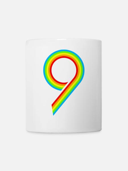 Schon 9 Jahre! - Tasse - Weiß