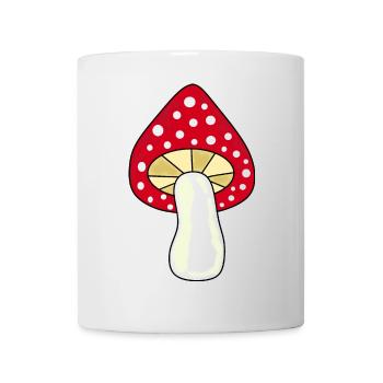 Toadstool, mushroom in the woods gift - Mug - white - Front
