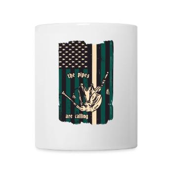 Bagpipe players - Mug - white - Front