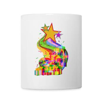 Weihnachtsgeschenke von den Sternen LGTB - Tasse - Weiß - Vorne