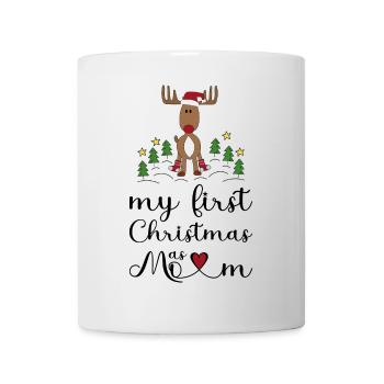 My First Christmas as Mom - Mug - white - Front