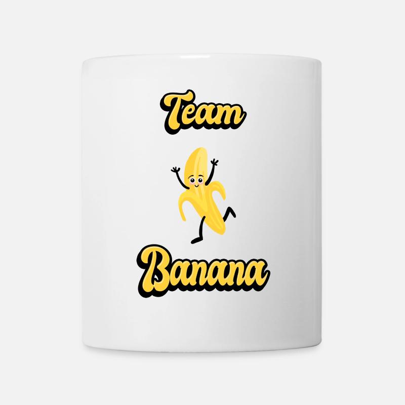 Team Banane - Tasse - Weiß