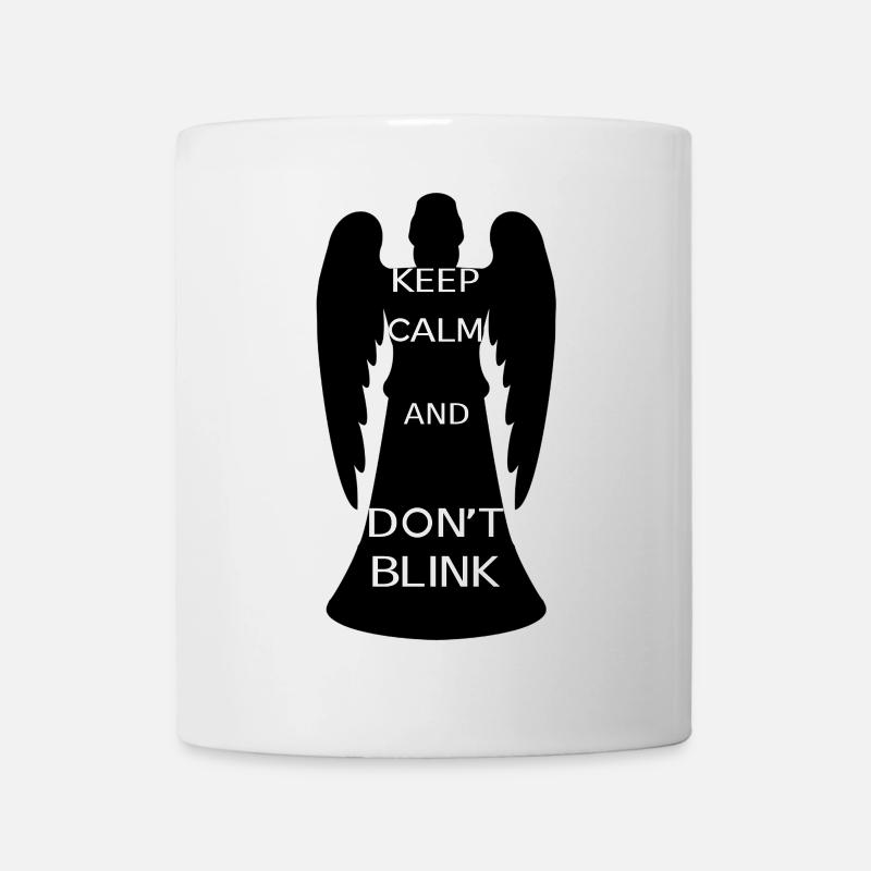 Keep calm and don't blink - Mug - white