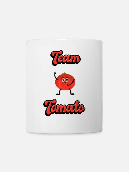 Team Tomaten - Tasse - Weiß