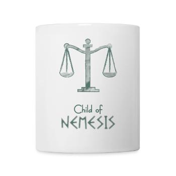 Child of Nemesis – Percy Jackson inspired design - Mug - white - Front